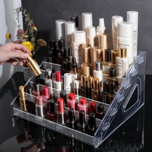 Acrylic Nail Polish Organizer 84 Bottle 7-Layer Display Rack
