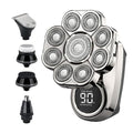 I-clean 9D Head Shavers for Bald Men,New Upgraded 6-in-1 Electric Razor with LED Display,Waterproof Wet/Dry Grooming Kit,Cordless Rechargeable Shaver for Home and Travel