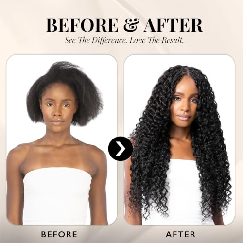 Sensationnel Empire Feather Crochet Braids - Deep 10 Inch Jet Black