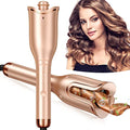 Automatic Hair Curling Iron with Large 1-Inch Barrel, 4 Heat Settings & Auto Shut-Off