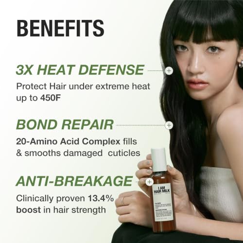 JUST AS I AM Hair Milk 4.39 fl oz Heat Styling & Hair Care