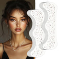 Glitter Freckles Face Tattoo, 24 Count Brown Face Glitter Speckles Makeup Patches, Glow Up Makeup Patches, Cute Glitter Freckles Makeup Accessories for Women