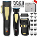 Cordless Hair Clippers for Men - Professional Grooming Set Black 949