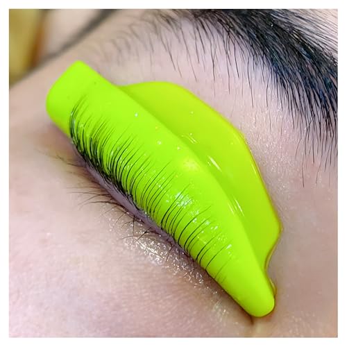 Lash Lift Shields LU Curl 10 Size Lifting Pad Rapid Eyelash Shield Shiny Perm Rods Make Eyes Natural Mint Green Perming Guards Curl Flexible Pads Extreme Rod 100 Use Elastic Lami Perming Roller