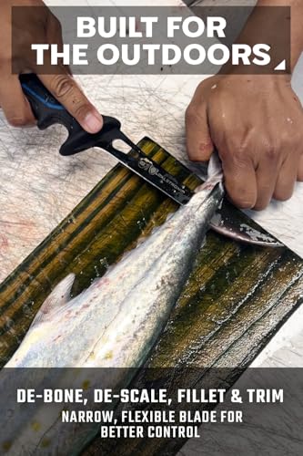 Dalstrong 7-Inch Fillet Knife with TiN Coating - Saltwater-Resistant Flexible Blade