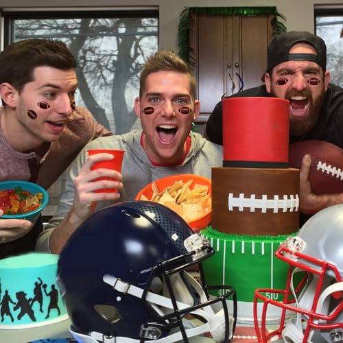 Football Temporary Tattoos Stickers,20 Sheets 240 Pieces Football Themed Tattoos Stickers Party Decoration Supplies Party favors for Adults