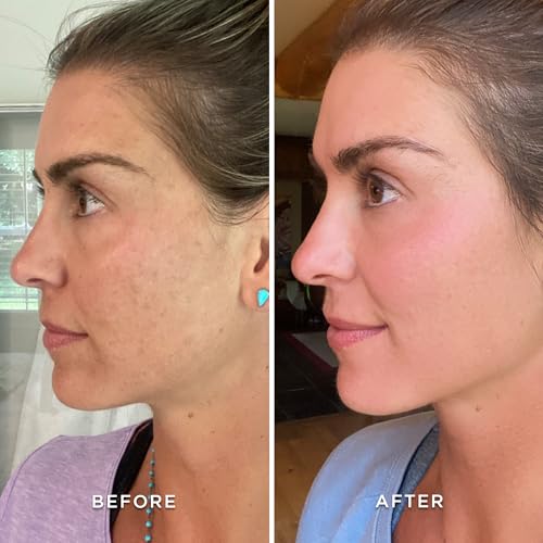 Tinted Mineral Sunscreen with Non-Nano Zinc Oxide, SPF 30 Face Moisturizer, GLOW ME by FRE Skincare (Medium-Deep) - Hydrating Lightweight Face Cream for Smoother & Glowing Skin - Reef-Safe Sunscreen