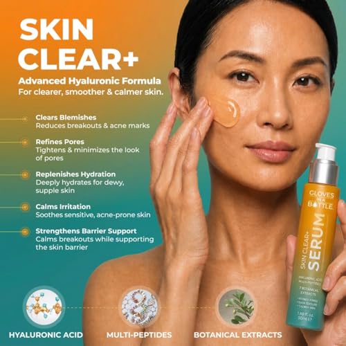 Gloves In A Bottle Skin Clear Plus Face Serum for Acne-Prone Skin - Pack of 1