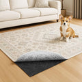 9' x 12' Waterproof Felt Rug Pad - Non Slip 1/4 Inch Thick for Hardwood Floors - Floor Protection & Cushion