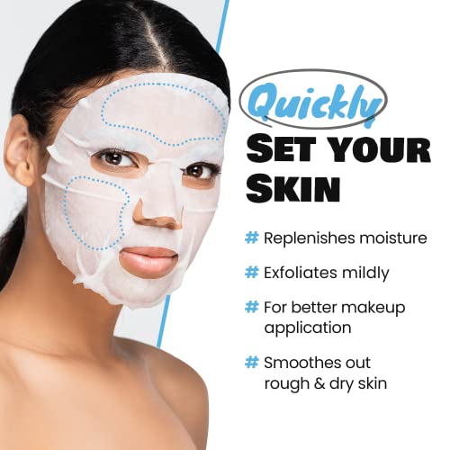 Hydrating Face Sheet Masks with Hyaluronic Acid - 30 Sheets