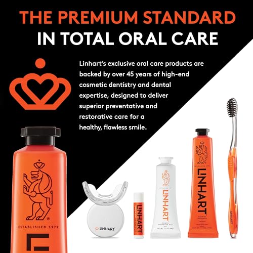 Linhart Toothpaste Enamel Care Pack of 2 - Gentle Formula for Sensitive & Normal Teeth, Supports Healthy Gums & Fresh Breath, 3.4 Ounce