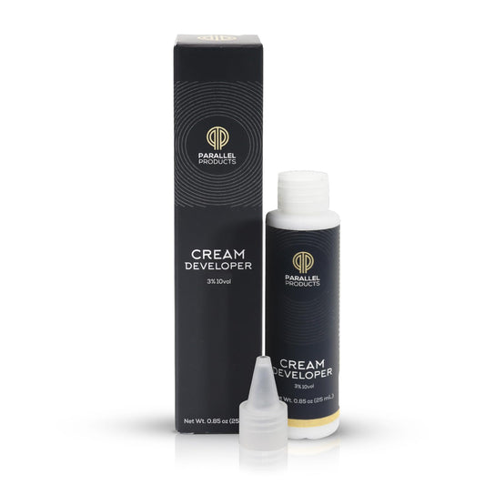 Parallel Products - 3% 10 Volume Tint Developer - 25mL - Oxidant for Coloring - Mix with Luxe Spot Color Cream Dye/Kit