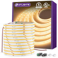 HitLights Warm White COB LED Strip Lights 3000K 32.8ft High Density 24V Tape Light