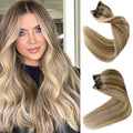 Valiilo 16 Inch Blonde Highlight Remy Clip-In Hair Extensions - Seamless 7-Piece Set