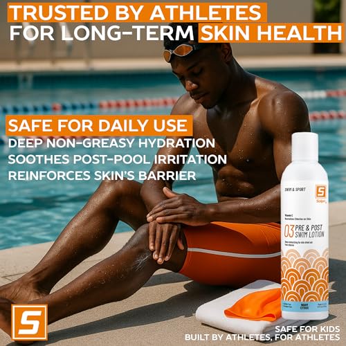 Pre Swim Chlorine Skin Protection Lotion with Vitamin C - Warm Citrus