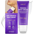 MAREE Neck Cream with Face Roller ? Neck Creams For Tightening and Firming ? Pro Retinol & AH-8 Firming Neck Cream Roller - Face Double Chin Wrinkle Cream for Women - Crema Reafirmante Para el Cuello
