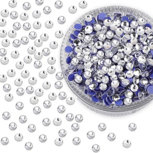 Clear Crystal Hotfix Rhinestones SS20 Bulk 14400pcs for Clothing Crafts, DIY Decoration Variation of THIS listing: 101