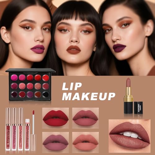 Large Makeup Kit for Teens and Women Full Set Eyeshadow Lip Foundation Gift