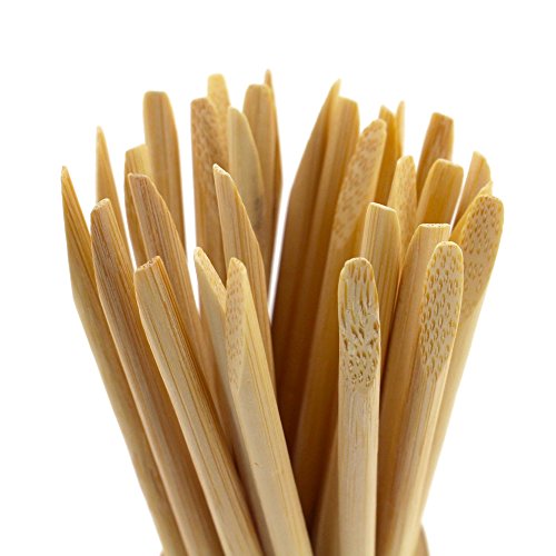 15cm Bamboo Nail Cuticle Pushers - 300 Pieces, Manicure & Pedicure Tools