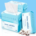 600 Count Disposable Biodegradable Face Towels - Gentle Makeup Remover & Travel Wipes - HOMERHYME Variation of 1 Pack