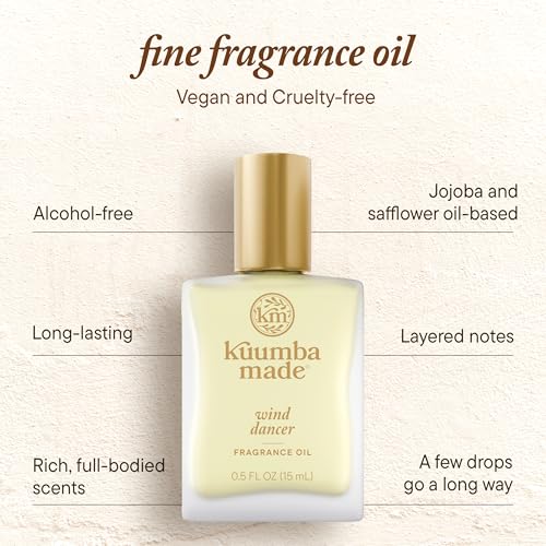 Kuumba Made Wind Dancer Fragrance Oil Roll-On - 0.5 Fl Oz, Alcohol-Free