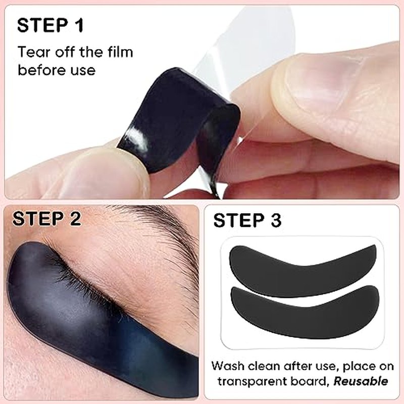 Lash Tint Kit Instant Black Eyelash Dye and Brow Tint 8ml Easy to Use with Natural Results for Beginner Salon Beauty