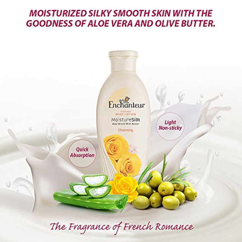 Enchanteur MoistureSilk Perfumed Body Lotion Charming