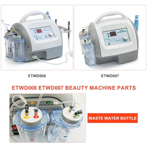 Elitzia ETWD007T Dermabrasion Facial Machine Spare Parts - Solutions Tank for Water Peeling Machine Serums Jar B
