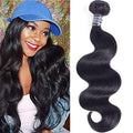 Amella 22 Inch Brazilian Body Wave Human Hair Bundle - Unprocessed Virgin Black