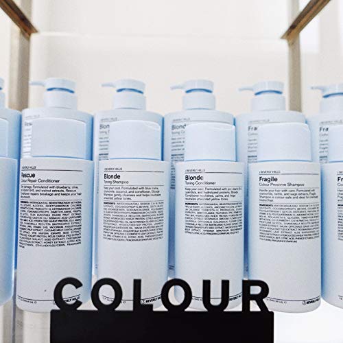 J Beverly Hills Blue Fragile Color-Preserving Shampoo 12oz - Sage Oil Formula