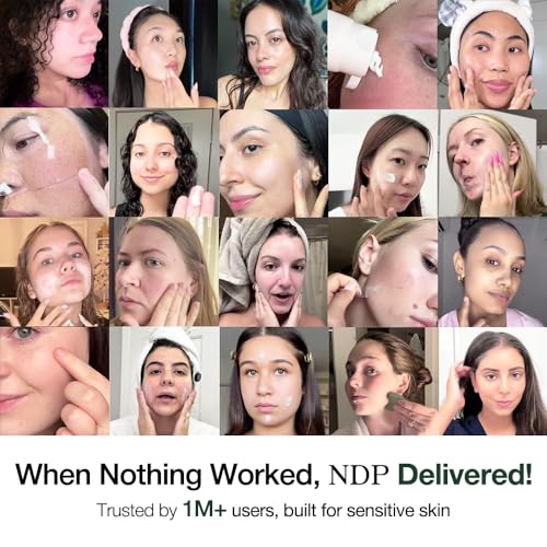NDP Collagen Cica Cooling Hydro Mask ? World¡¯s First Freeze-Ready Hydrogel Face Mask with 55,000Da Vegan Collagen, Real Mugwort & Centella ? Korean Mask for Sensitive Skin (36g x 4ea)