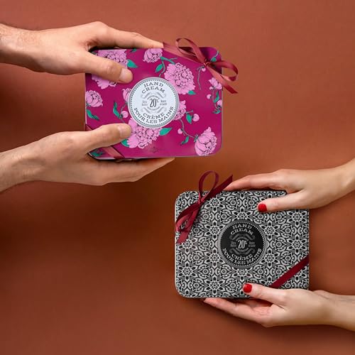 La Chatelaine Hand Cream Trio Gift Set for Him and Her, Couples Christmas Gift, Natural Hand Cream Made in France with 20% Organic Shea Butter- 2 sets of 3 x 1 fl oz ¡¦
