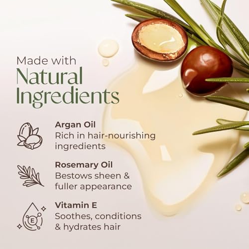 Onilyua Light Brown Hair Dye Shampoo with Argan Oil 16.9 Fl Oz - 3-in-1 Hair Color & Care for Men & Women