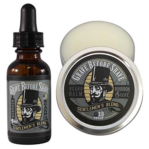 Grave Before Shave¢â Gentlemen's Blend Beard Pack (Bourbon/Sandal wood Scent)