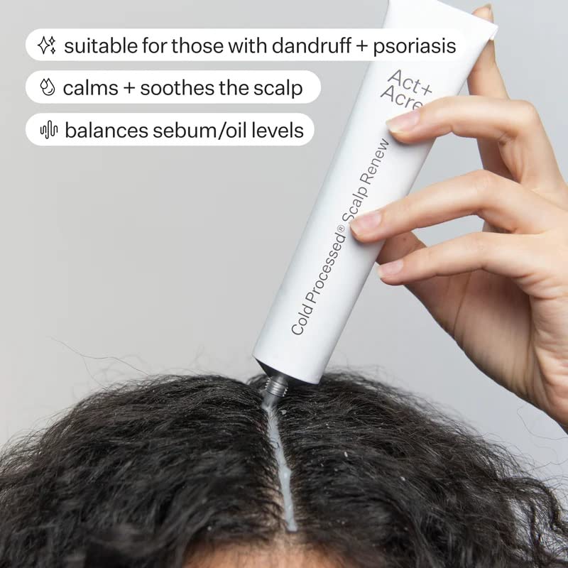 ACT+ ACRE Scalp Detox & Exfoliating Oil Bundle for Dry Itchy Scalp