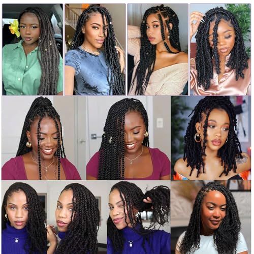 1B Afro Kinky Curly Human Hair Bundle - 16 Inch, Natural Black, 50g
