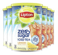 Zero Sugar Lemon Iced Tea Mix - Makes 28 Quarts, Pack of 6