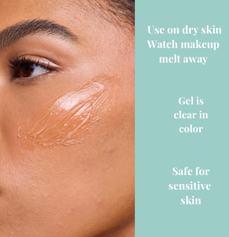 Balaeyon 3.38 fl oz 3-in-1 Cleansing Gel Makeup Remover – Removes Waterproof Mascara