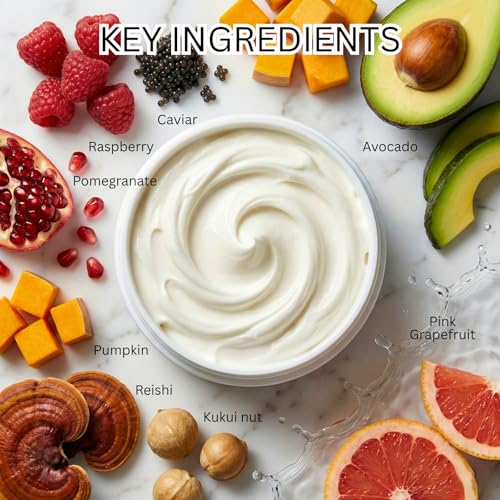 Hydrating Firming Caviar Body Butter Cream with Vitamin E & Green Tea – 9.5oz