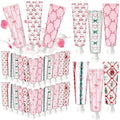 24 Pcs Pink Bow Christmas Hand Cream Gifts Bulk for Women - Moisturizing Hand Care Set with 6 Designs, 30ml Travel Size