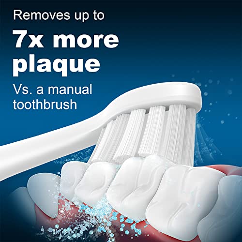 Replacement Toothbrush Heads for Tao Clean Electric Toothbrush - White - Pack of 10