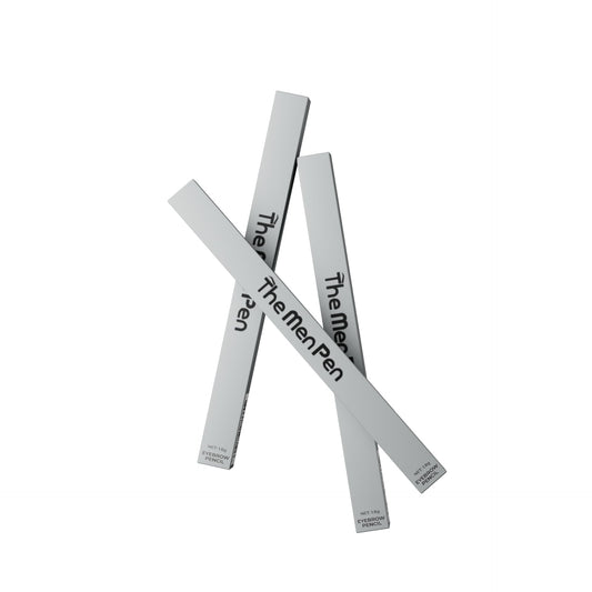 The Men Pen - Waterproof Eyebrow Pen | Beard Filler for Men | 1 Ounces - 3 Pack | Microblading Eyebrow Pen | Hair Filler | Anti-Smudge | Mustache, Beard & Eyebrow Filler | Black