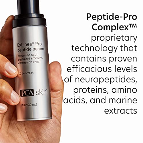 PCA SKIN ExLinea Pro Peptide Serum - Anti-Aging Face & Neck, Trial Size 0.17 Fl Oz