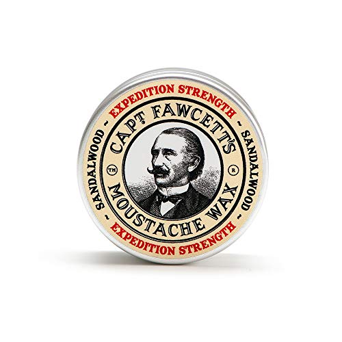 Mustache Wax - Expedition Strength with Sandalwood Scent 15ml