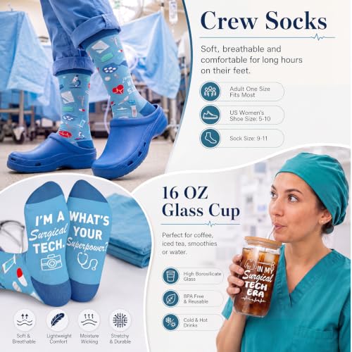 Surgical Tech Gift Set - Fun Medical Design for Women, Variation of Surgical Tech