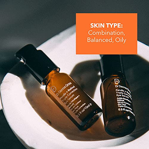 Eye Serum for Wrinkles & Skin Firming - Ferulic + Retinol, 0.5 fl oz