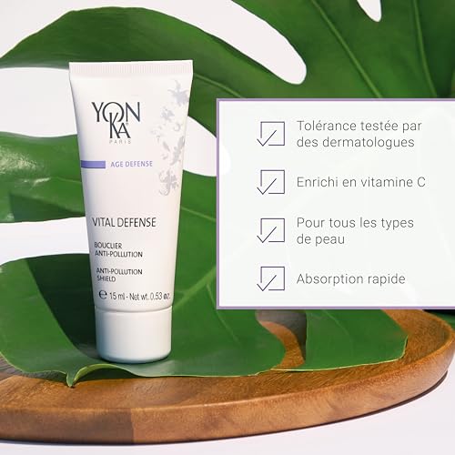 Yonka Vital Defense Day Cream Travel Size 0.53 oz - Vitamin-Rich Anti-Aging Skincare
