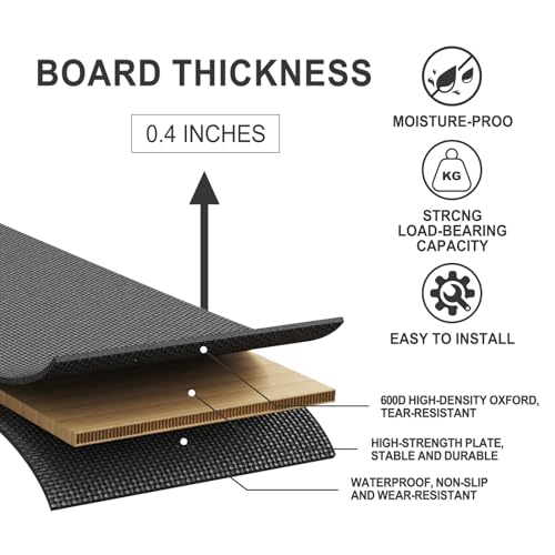 Imperius Queen Size Bunkie Board 60x80 Bed Support Board - 10mm Thickness