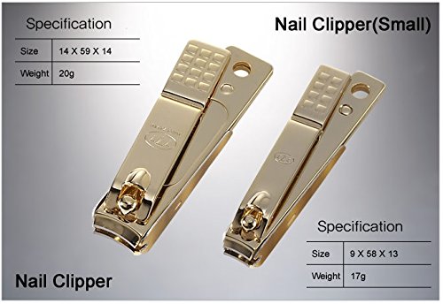 Travel Nail Clipper Set - 9-Piece Manicure Grooming Kit, Sharp & Sturdy