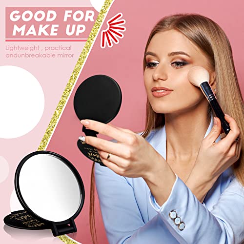 Weysat 48 Pcs Mini Pocket Compact Mirrors Bulk, Sometimes You Forget Your Awesome, Inspirational Gifts for Coworker Employee Guest Positive Affirmation, Small Gifts Bulk for Women, Guests, Christmas